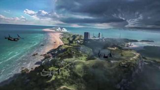 Battlefield 2021: General view of a battlefield somewhere in the tropics
